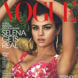 Selena Gomez on the cover of Vogue magazine