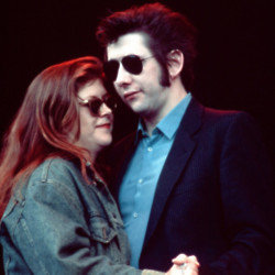 Shane MacGowan with Kirsty MacColl