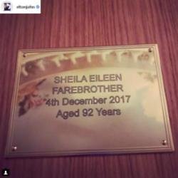 Sheila Farebrother laid to rest (c) Elton John/Instagram