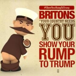 #ShowYourRumpToTrump (c) Trumpton Twitter