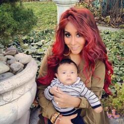 Snooki with Lorenzo