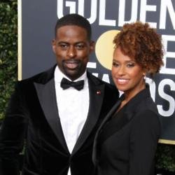 Sterling K. Brown and his wife Ryan Michelle Bathe