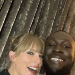 Stormzy completed his mission of meeting his idol Taylor Swift