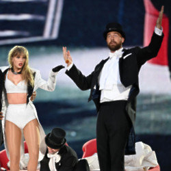 Taylor Swift is ‘cracking up’ and ‘swooning’ over her boyfriend Travis Kelce’s ‘Eras Tour’ stage performance