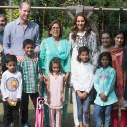 The Duke and Duchess of Cambridge at SOS Children's Village 