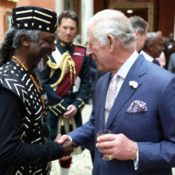 The King And The Queen hosted a Windrush 75th Anniversary Reception at Buckingham Palace