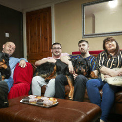 The Malones, a family on 'Gogglebox'