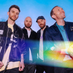 The new track comes from Coldplay's 10th studio album Moon Music, which topped the charts on both sides of the Atlantic upon its release © Anna Lee