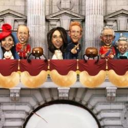 The Royal Wedding recreated in Plenish nuts 