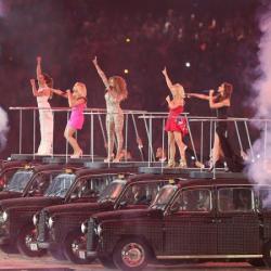 Spice Girls at the London Olympics Closing Ceremony