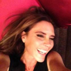 Victoria Beckham smiling