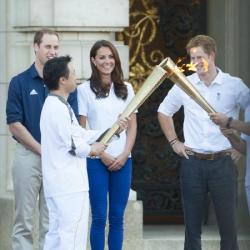 Prince William, Duchess Catherine and Prince Harry