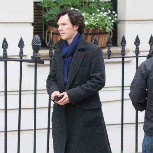 Sherlock peacoat on sale