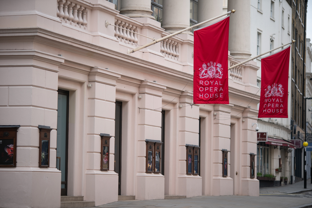 The Royal Opera House costume team make scrubs for NHS staff