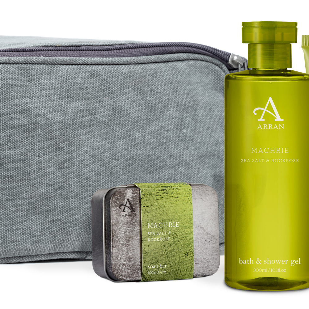 Arran Machrie Mens Wash Bag