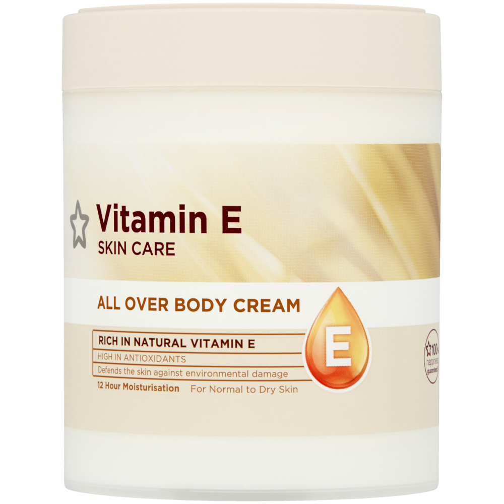 Superdrug Vitamin E All Over Body Cream, GBP 3.99