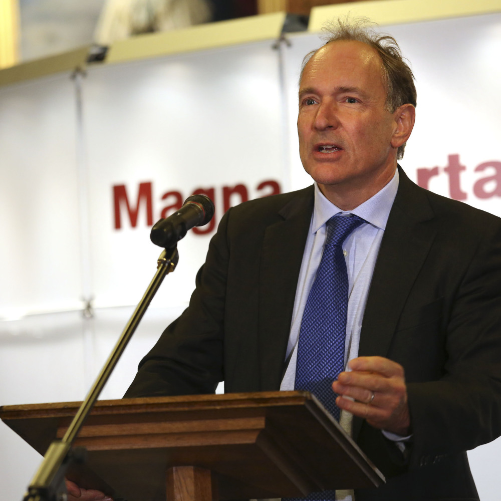 World wide web inventor Sir Tim Berners-Lee is also taking part