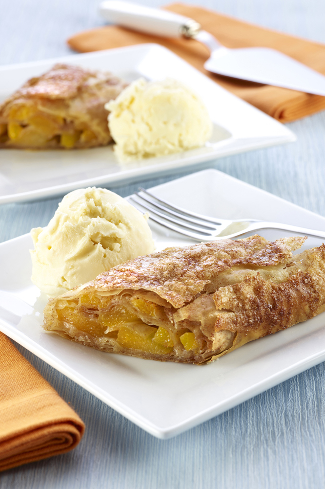 Apricot & Cinnamon Strudel