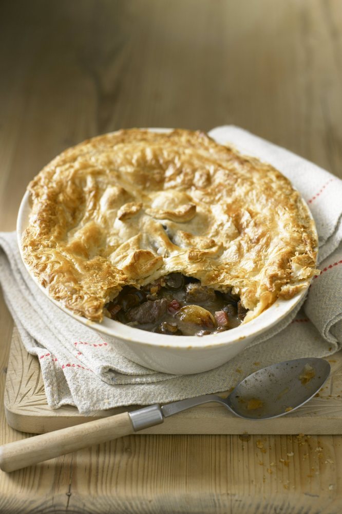 Beef Bourguignon Pie