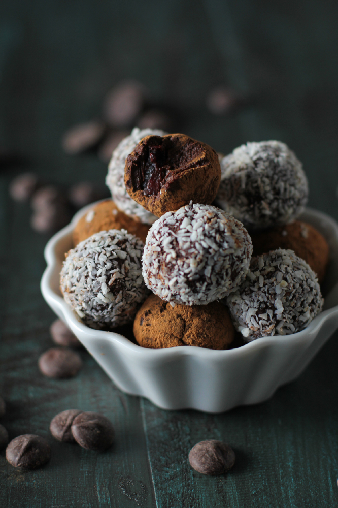 Dark Chocolate Truffles