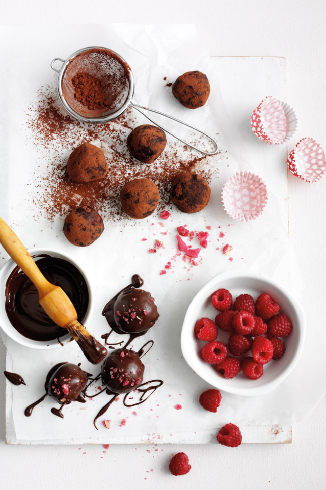 Brandied Chocolate Truffles