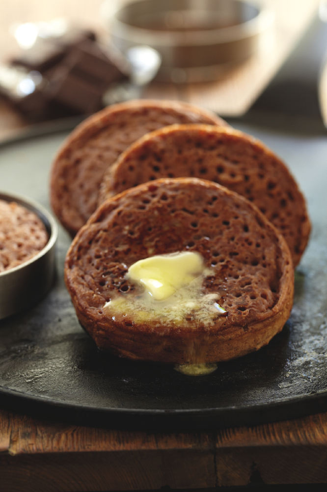 Chocolate & Orange Crumpets