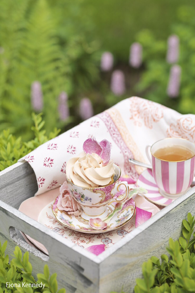 Earl Grey and Rose Cupcakes