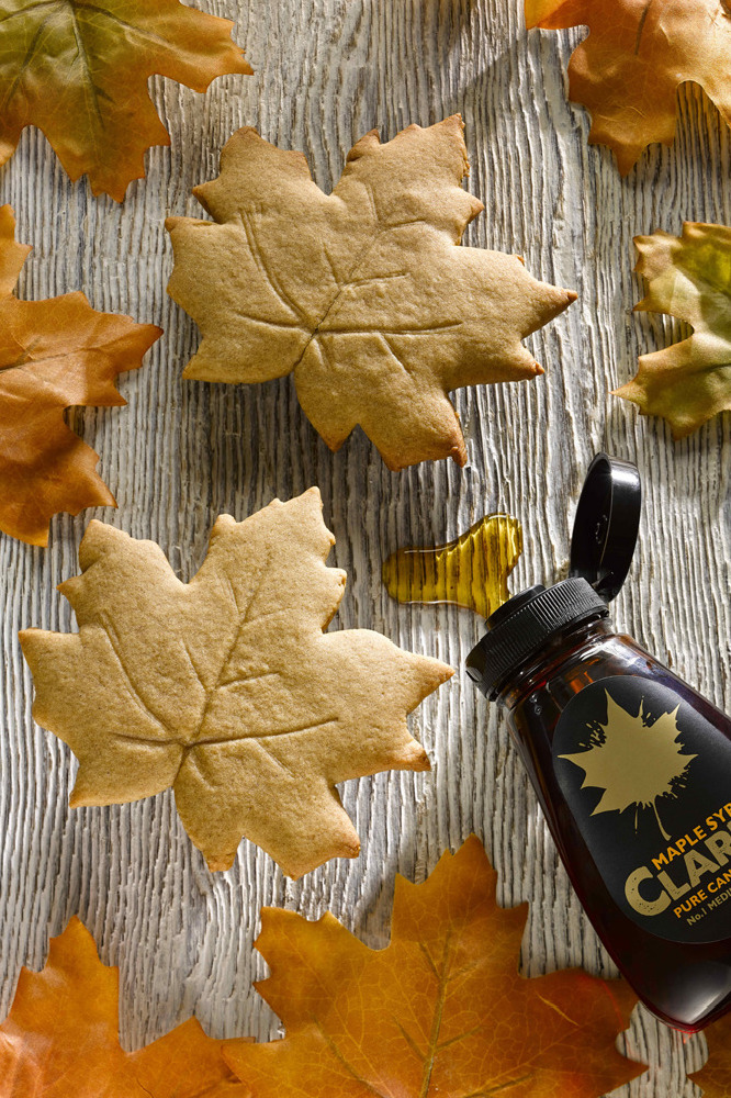 Maple Syrup Ginger Cookies