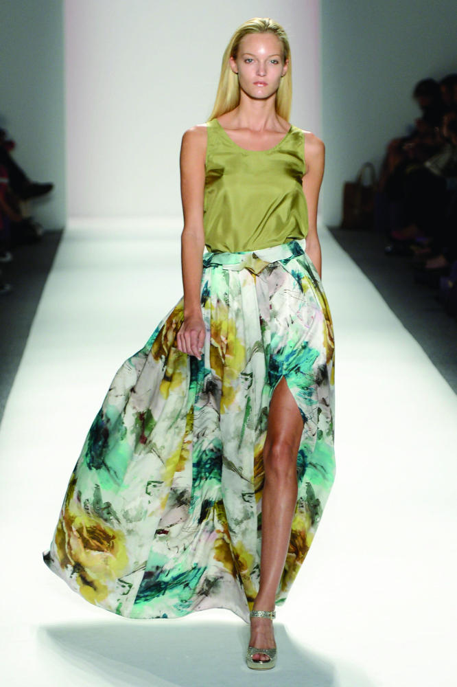 Fashion trend: Printed Maxi skirts