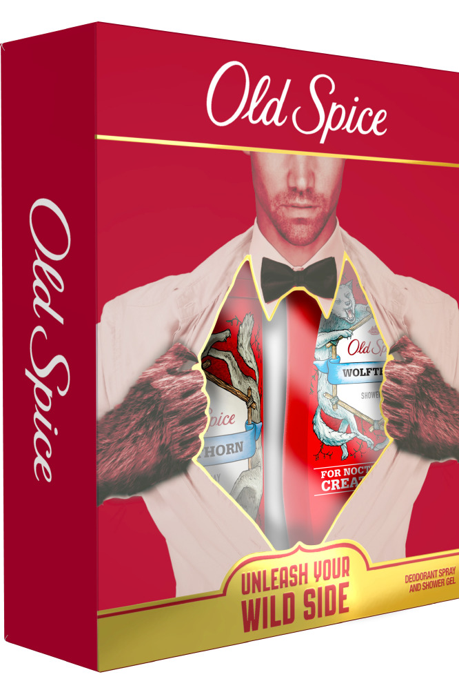 Smell Like A Real Man With Old Spice