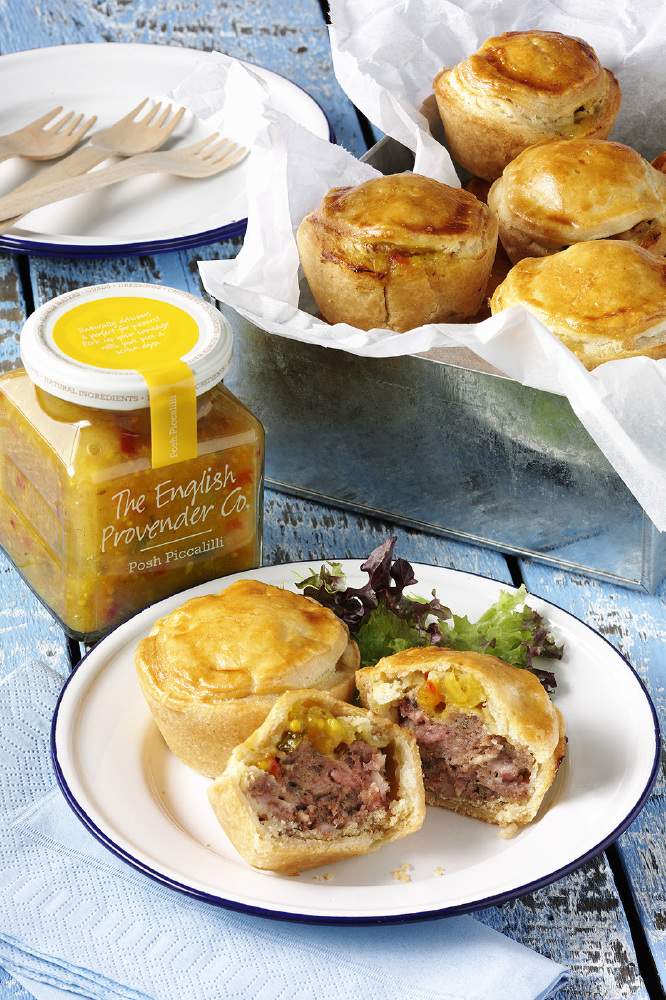 Pork And Piccalilli Pies