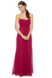 dark pink colour dress