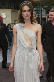 Keira Knightley Flat Grey Dress The Duchess Premiere Toronto