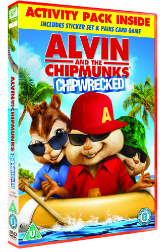 Alvin & The Chipmunks: Chipwrecked DVD & Blu-Ray