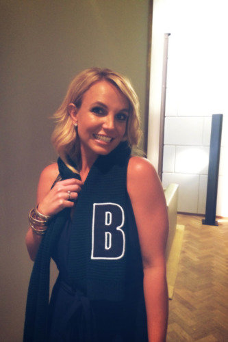 Britney Spears Alphabet scarf