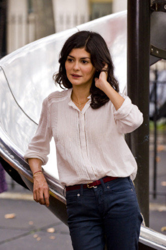 audrey tautou casual style