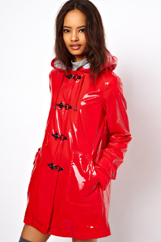 ASOS Rain Mac With Metal Clasps - Perfect for Spring 2013