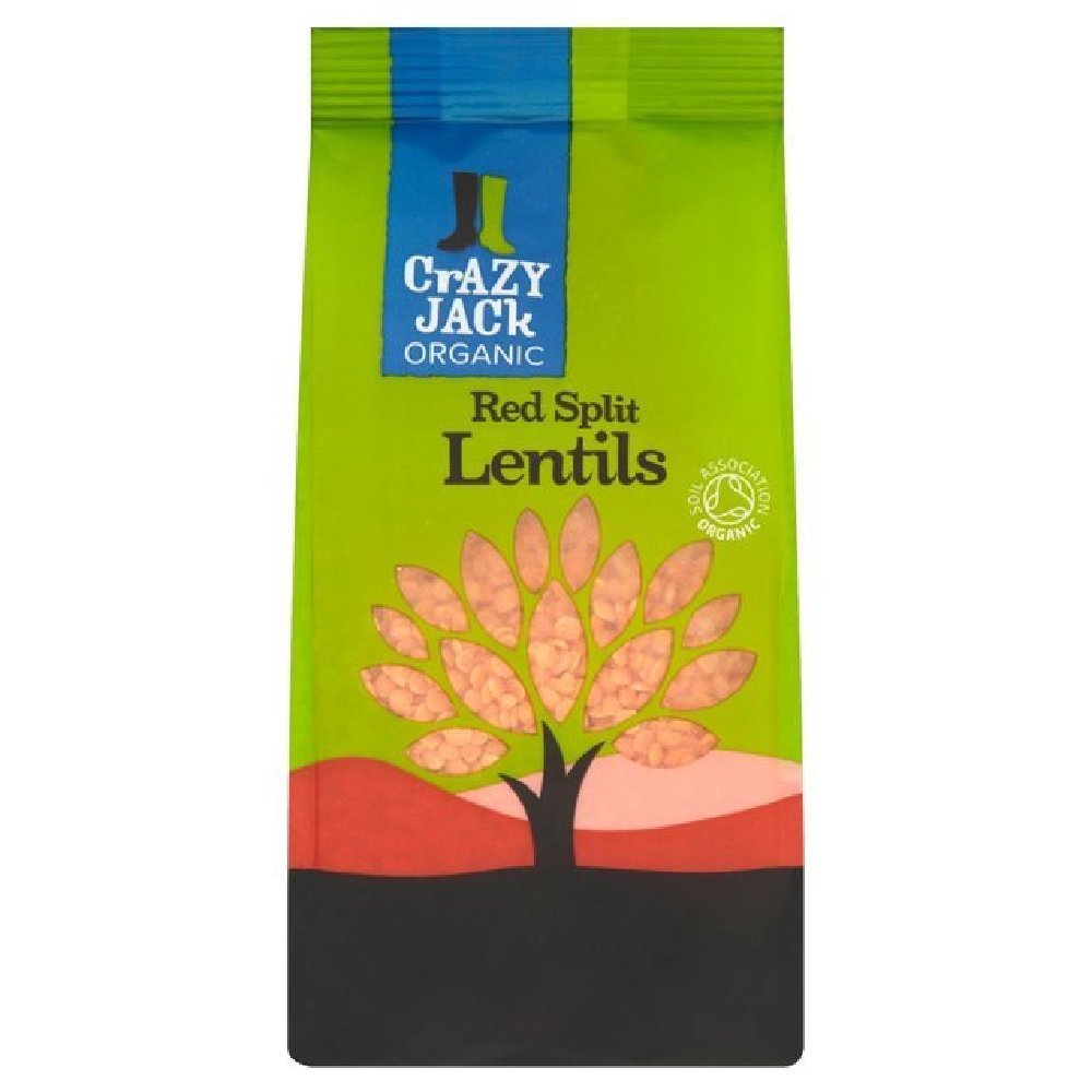 Crazy Jack Organic Red Split Lentils