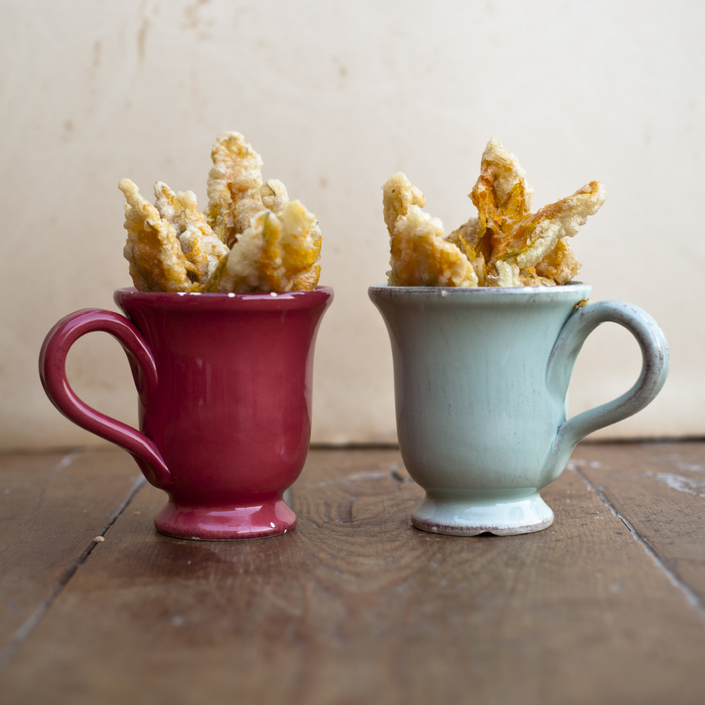 Fried Courgette Flowers (Fiori di Zucca Fritti)