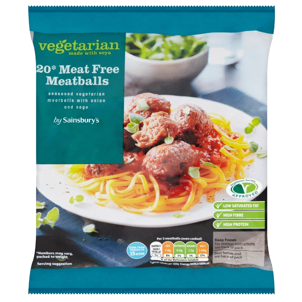 Sainsbury's Meat-free Meat Balls 380g