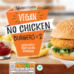 Aldi's Vegan No Chicken Burgers