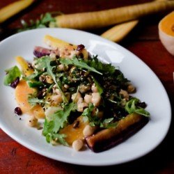 Bill’s Vegan Autumn Allotment Salad