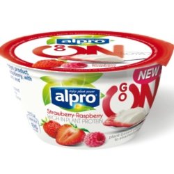 Alpro Go On Strawberry And Raspberry