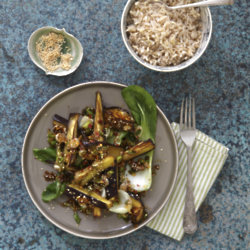 Asian Aubergine Salad