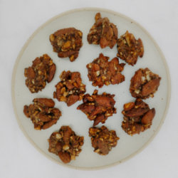 Forgotten Banana Almond Clusters