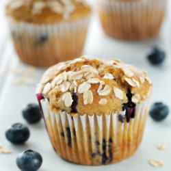 Banana And Blueberry Muffins