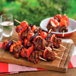 BBQ Beef Skewers