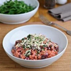 Beetroot Risotto with Lancashire Cheese