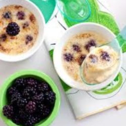 Blackberry Creme Brulee