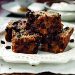 Spiced Fruit Bread Pudding